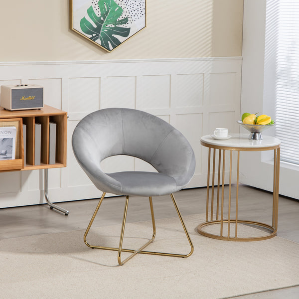 Sessel Samt VALS grau