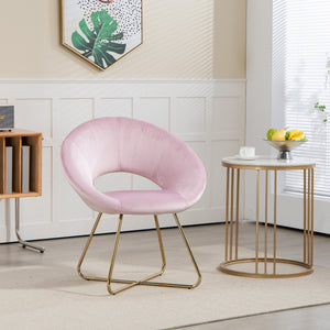 Sessel Samt VALS rosa