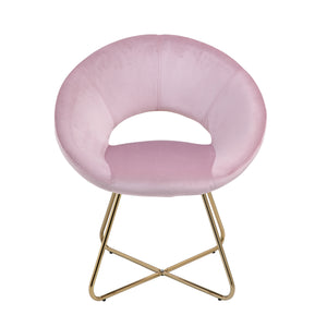 Sessel Samt VALS rosa