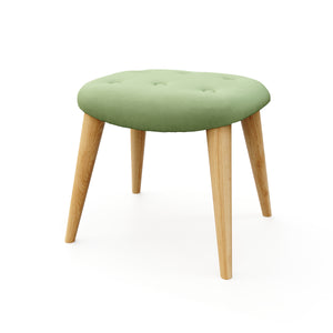 Sessel mit Hocker NEVIO mintgrün