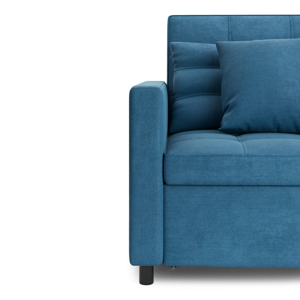 Sessel mit Schlaffunktion LINO blau