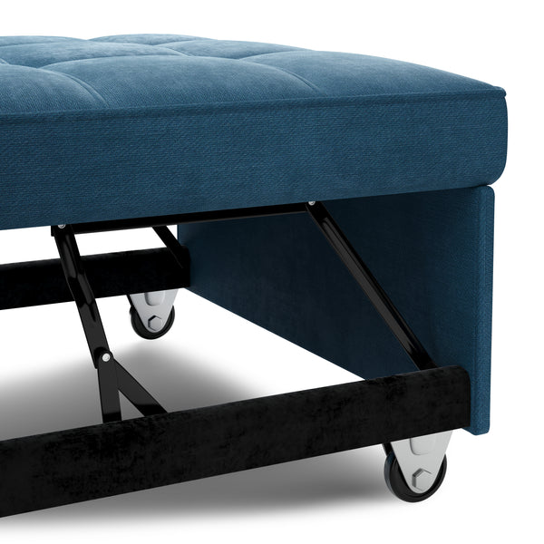 Sessel mit Schlaffunktion LINO blau