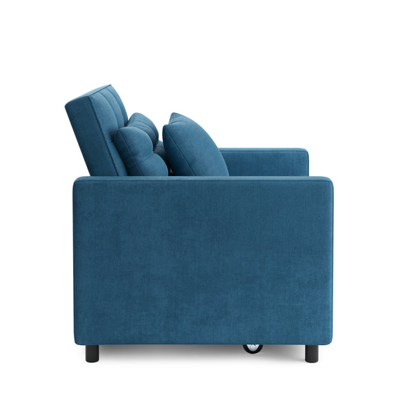 Sessel mit Schlaffunktion LINO blau