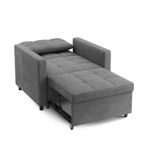 Sessel mit Schlaffunktion LINO grau