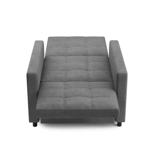 Sessel mit Schlaffunktion LINO grau