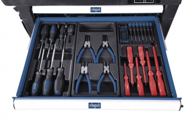 Scheppach - Werkstattwagen TW1100 inkl. 70-tlg. Werkzeugset