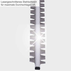 Scheppach - Elektro Teleskop Heckenschere ETHT100 Scheppach - 410mm Schnittlänge, 230 V, 10-stf. Verstellung