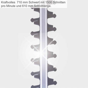 Scheppach - Elektro-Heckenschere EHT610, 600 W
