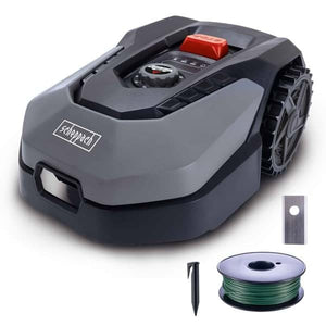 Scheppach - Mähroboter RoboCut XL600, 600 qm², 18cm Schnittbreite, 20-60 mm Schnitthöhe und Regensensor