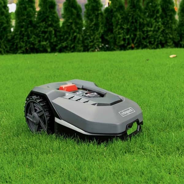Scheppach - Mähroboter RoboCut XL600, 600 qm², 18cm Schnittbreite, 20-60 mm Schnitthöhe und Regensensor