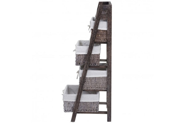 Shabby Chic Badregal Goiana Vintage ~ braun