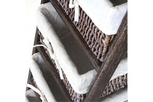 Shabby Chic Badregal Goiana Vintage ~ braun