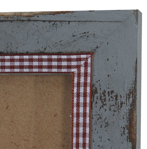 Shabby Chic Bilderrahmen T248 Fotorahmen Holzrahmen 36x51cm ~ grau