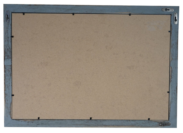 Shabby Chic Bilderrahmen T248 Fotorahmen Holzrahmen 36x51cm ~ grau