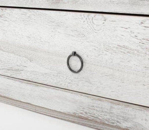 Shabby Chic Fernsehtisch Kommode weiss