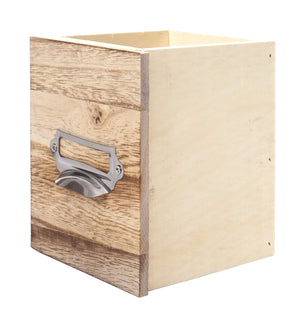 Shabby Chic Garderobe mit 5 Schubladen Vintage natur