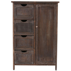 Shabby Chic Kommode Vintage braun