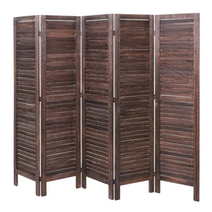 Shabby Chic Paravent 170x200cm ~ braun