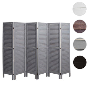 Shabby Chic Paravent 170x240cm ~ braun