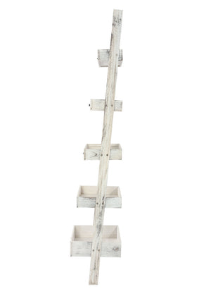 Shabby Chic Pflanzregal Vintage weiss