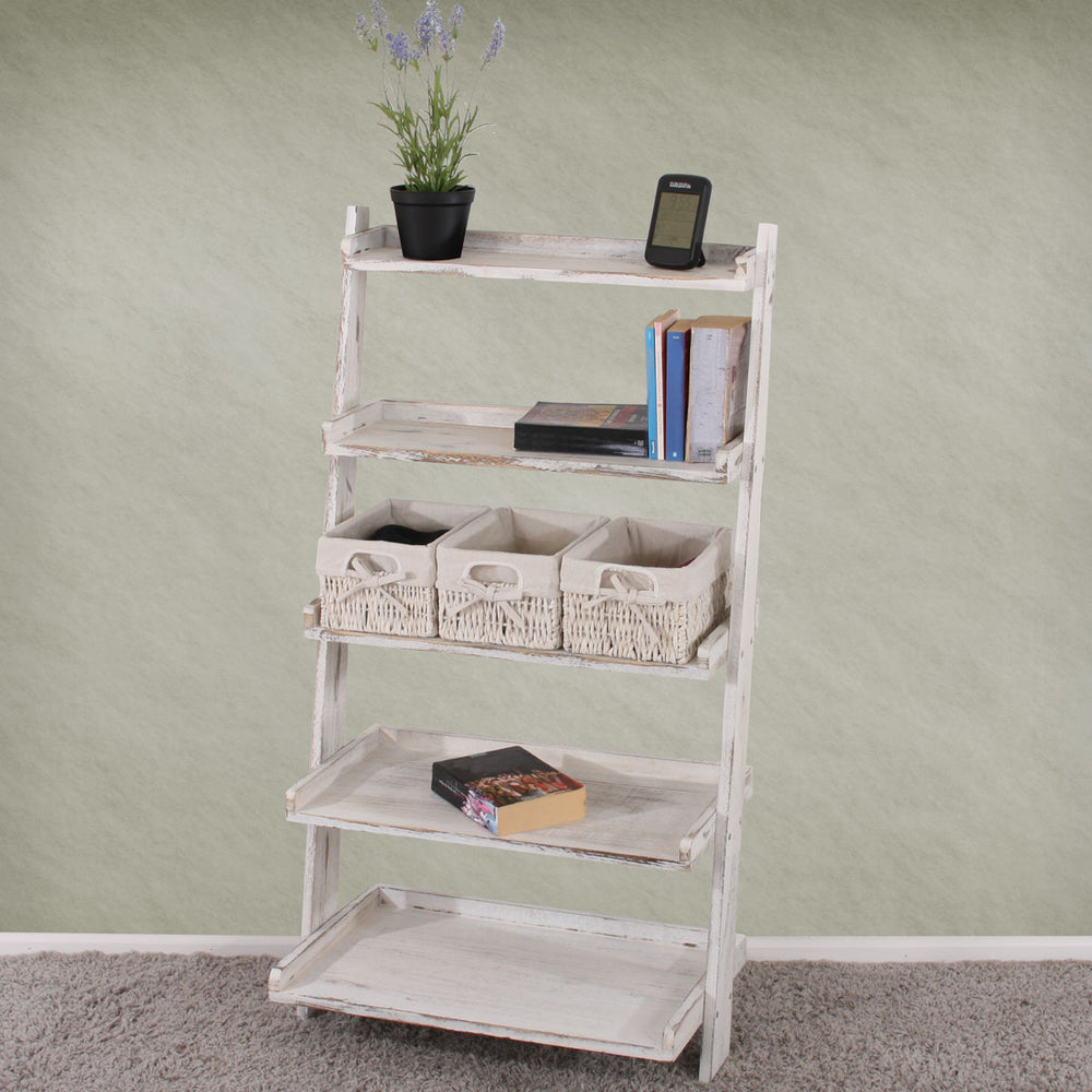 Shabby Chic Regal Standregal Vintage weiss