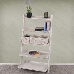 Shabby Chic Regal Standregal Vintage weiss