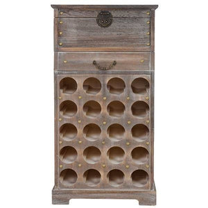 Shabby Chic Weinregal Lucan für 20 Flaschen