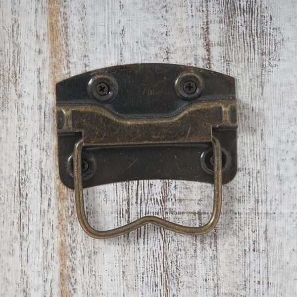 Shabby Chic Weinregal Lucan 20 Flaschen shabby weiss