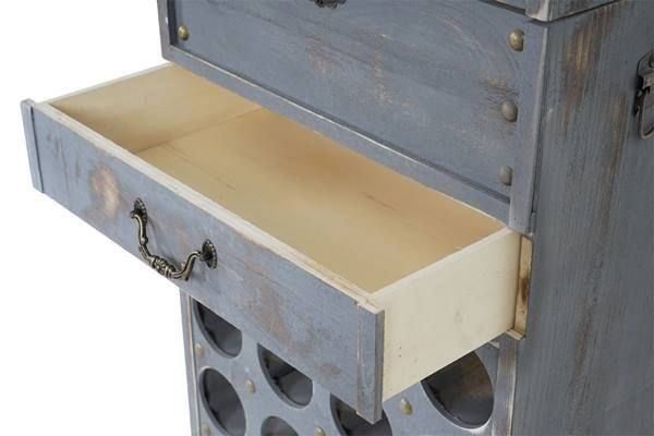 Shabby Chic Weinregal Lucan