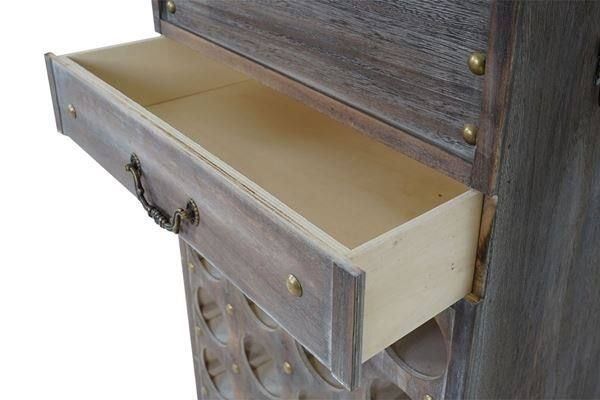 Shabby Chic Weinregal Lucan für 20 Flaschen