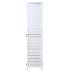 Shabby-Look Paravent Vintage 170x120cm weiss