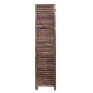Shabby-Look Paravent Vintage 170x160cm braun