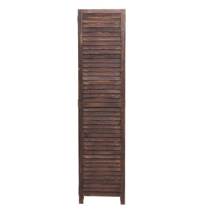 Shabby-Look Paravent Vintage 170x205cm ~ braun