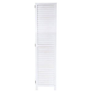 Shabby-Look Paravent Vintage 170x205cm weiss