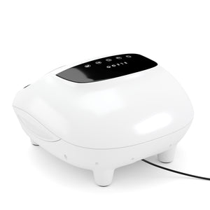 Shiatsu Fussmassagegerät mit Wärmefunktion weiss/schwarz