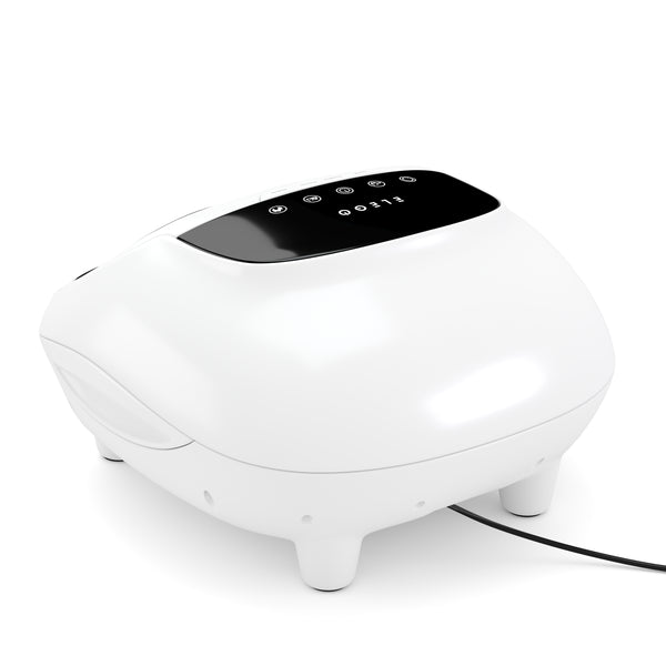 Shiatsu Fussmassagegerät mit Wärmefunktion weiss/schwarz