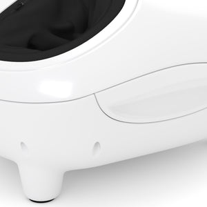 Shiatsu Fussmassagegerät mit Wärmefunktion weiss/schwarz