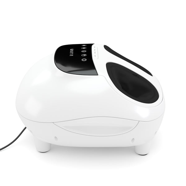 Shiatsu Fussmassagegerät mit Wärmefunktion weiss/schwarz