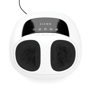 Shiatsu Fussmassagegerät mit Wärmefunktion weiss/schwarz