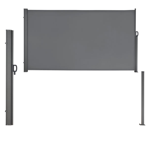 Tendalino laterale Mulhacén 180x300cm grigio medio
