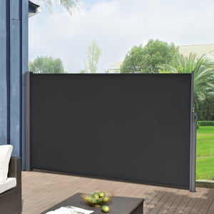 Tendalino laterale Mulhacén 180x300cm nero