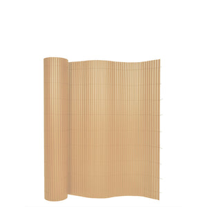 Tappetino frangivista in PVC 500 x 100 cm effetto bambù