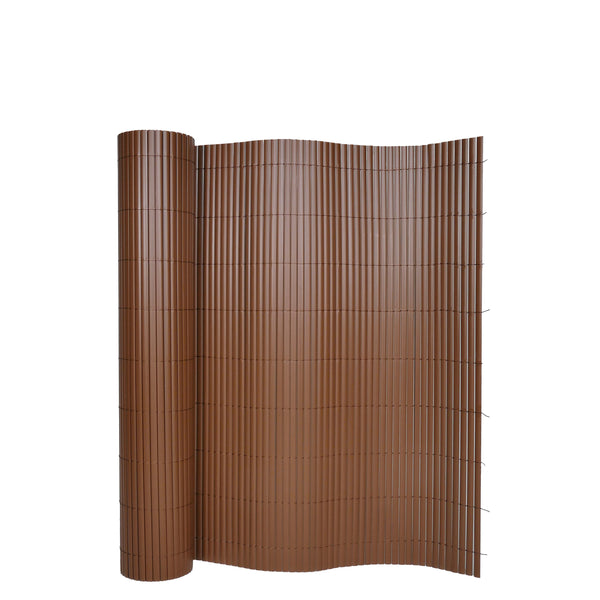 Telo frangivista in PVC 300 x 140 cm marrone