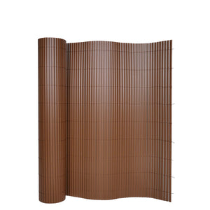 Telo frangivista in PVC 500 x 160 cm marrone