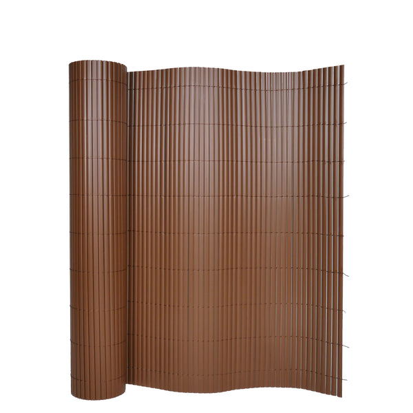 Telo frangivista in PVC 500 x 180 cm marrone