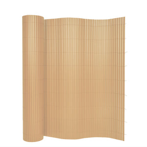 Tappetino frangivista in PVC 300 x 200 cm effetto bambù