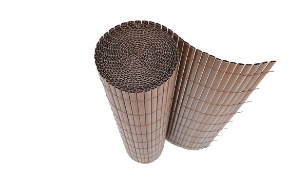 Sichtschutzmatte PVC 400 x 90 cm braun