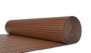 Sichtschutzmatte PVC 400 x 90 cm braun