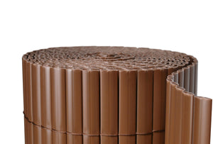 Telo frangivista in PVC 300 x 160 cm marrone
