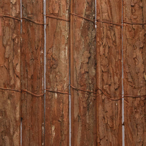 Recinzione per la privacy in corteccia 300 x 90 cm